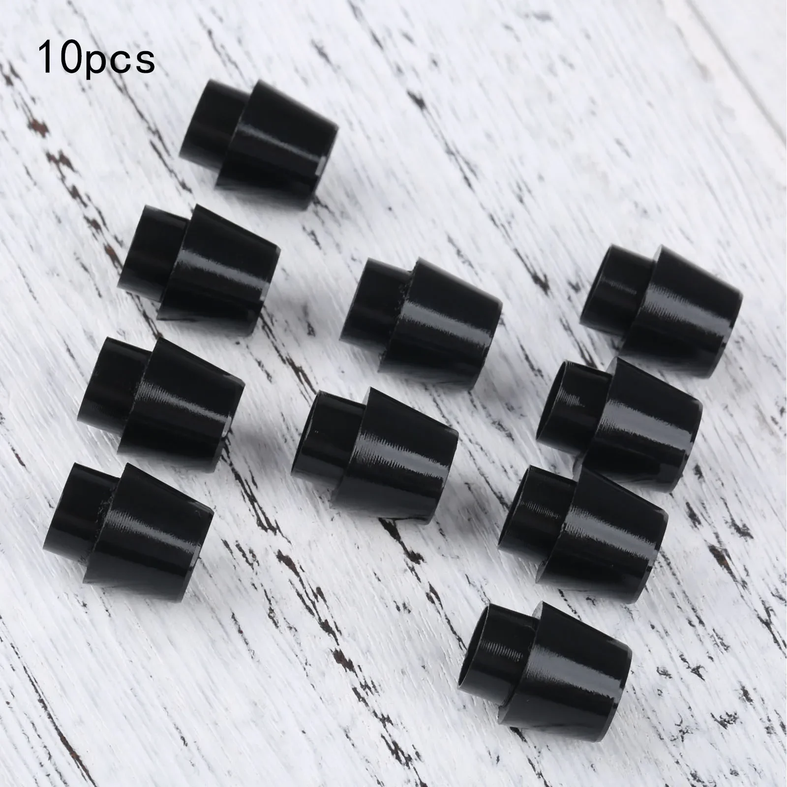 

10Pcs Black Golf Ferrules Fit for 815 RAZRX-hot2 Shaft Sleeve Adapter Replacement Tip Size 0.335/0.350 Golf Accessories