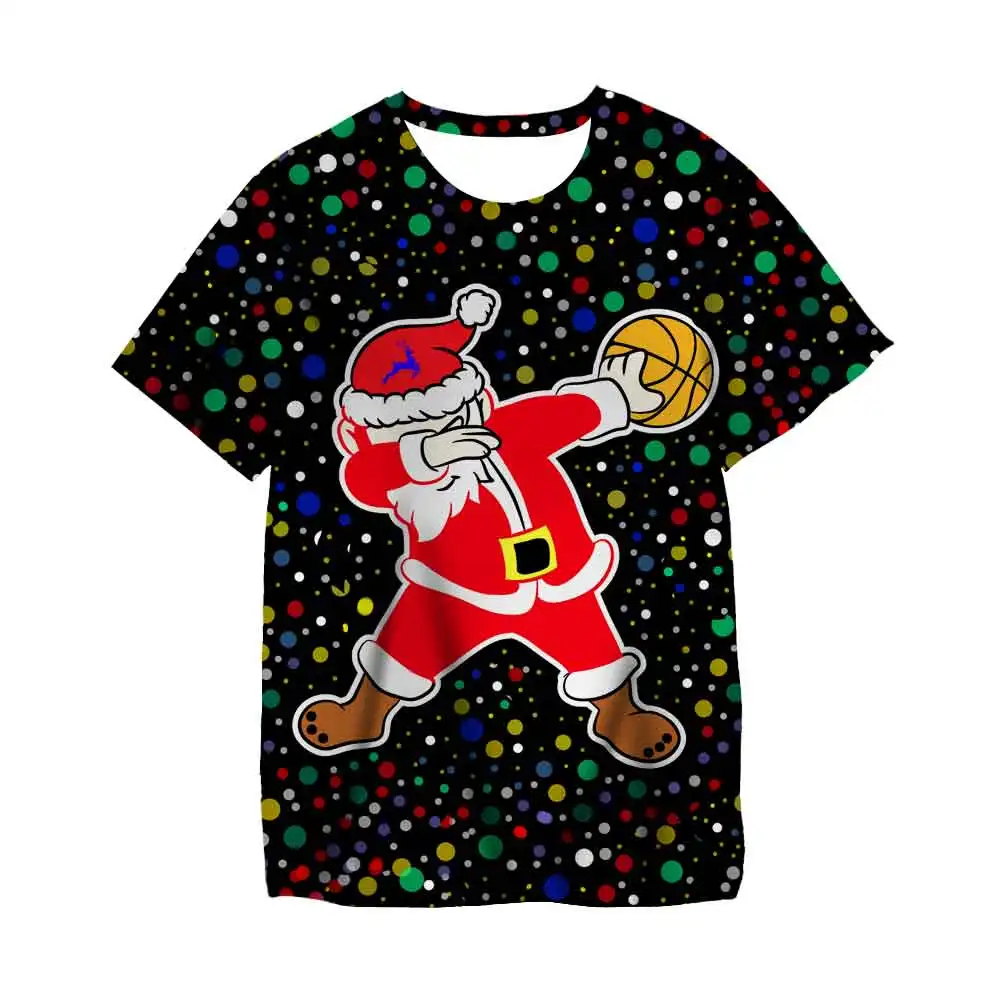 

2026 Summer Children's and Boys' Clothing Fun Party Short Sleeved T-shirt