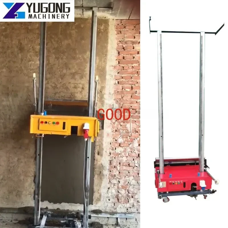 New Design Electric Automatic Portable Concrete Cement Mortar Wall Sand Spraying Plaster Pump Rendering Plastering Machine