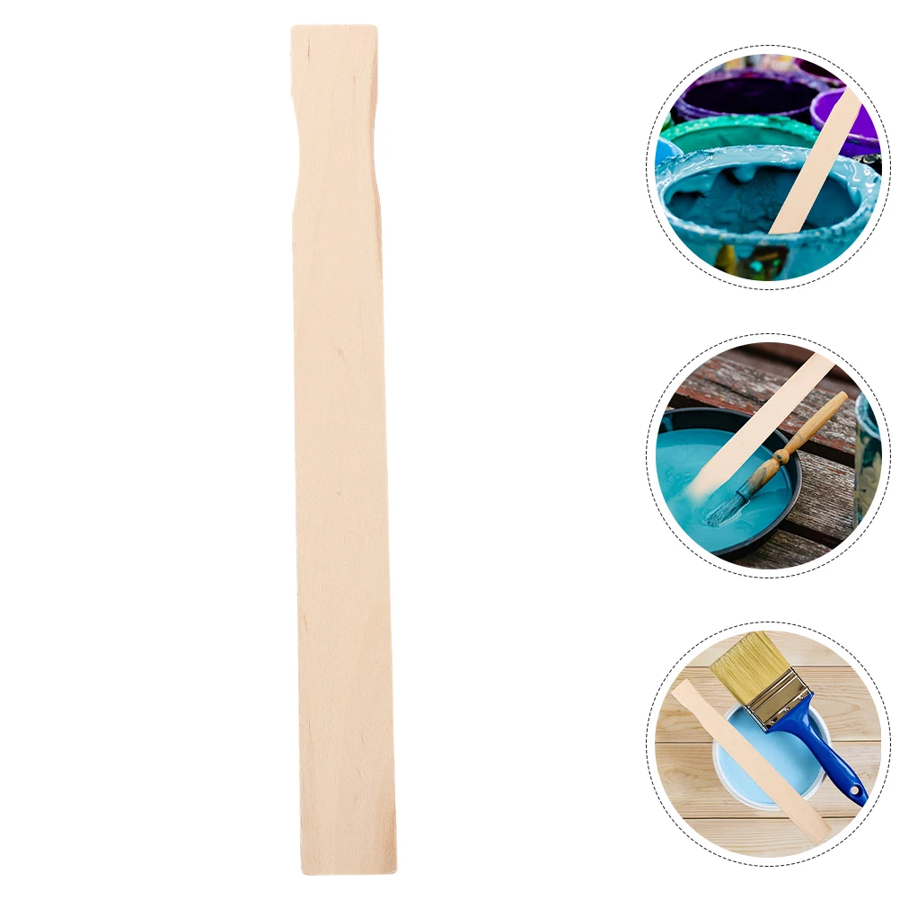 

20pcs Paint Stirring Sticks Wooden Mixing Rods Bulk Craft Epoxy Resin Toddler Child DIY Projects Professional Use