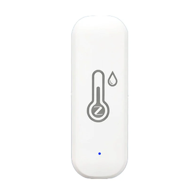 Plastic Temperature Humidity Sensor Indoor Hygrometer APP Remote Real-Time Monitoring Works With Alexa Google-A25R