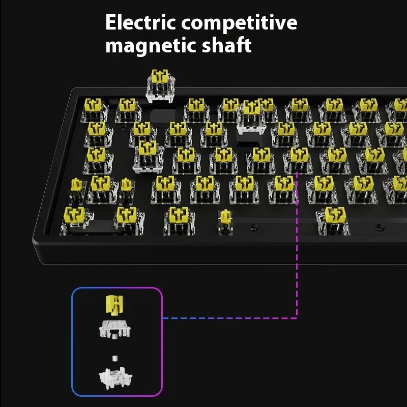 SUMREDA Customized Gaming Keyboard AK6X AK6 Pro Magnetic Switch Keyboard E-Sport 8K Polling Rate 16K Rate 0.5ms RT DKS Gift