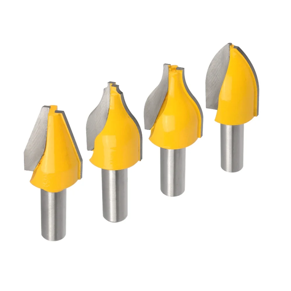 8mm 12mm 12.7mm Shank Raised Panel Bit Router Bit Carbide Cutter Woodworking Milling Cutters for Wood Bit Face Mill Tools