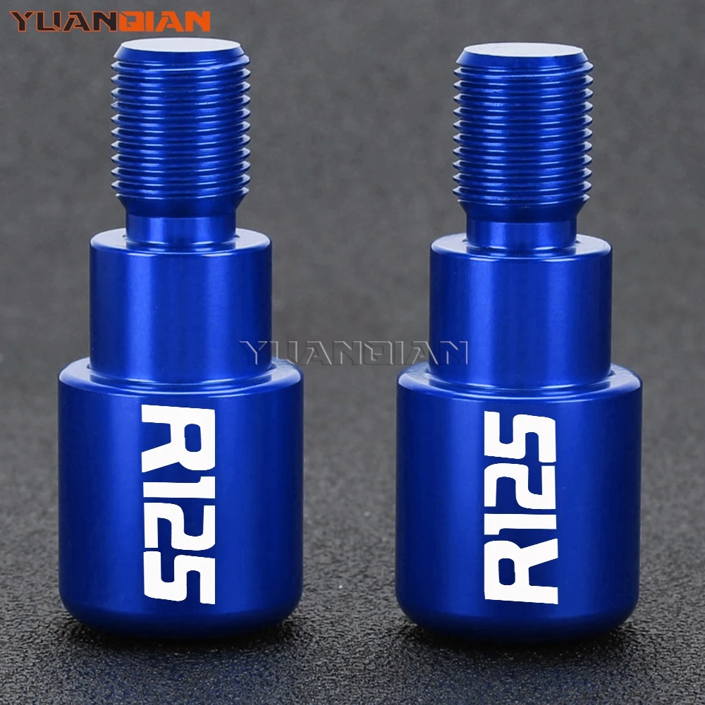 Handle Bar Ends Plug Slider Caps For YAMAHA YZF R125 YZF-R125 2008 2009 2010-2022 YZFR125 Motorcycle Accessories Handlebar Grips