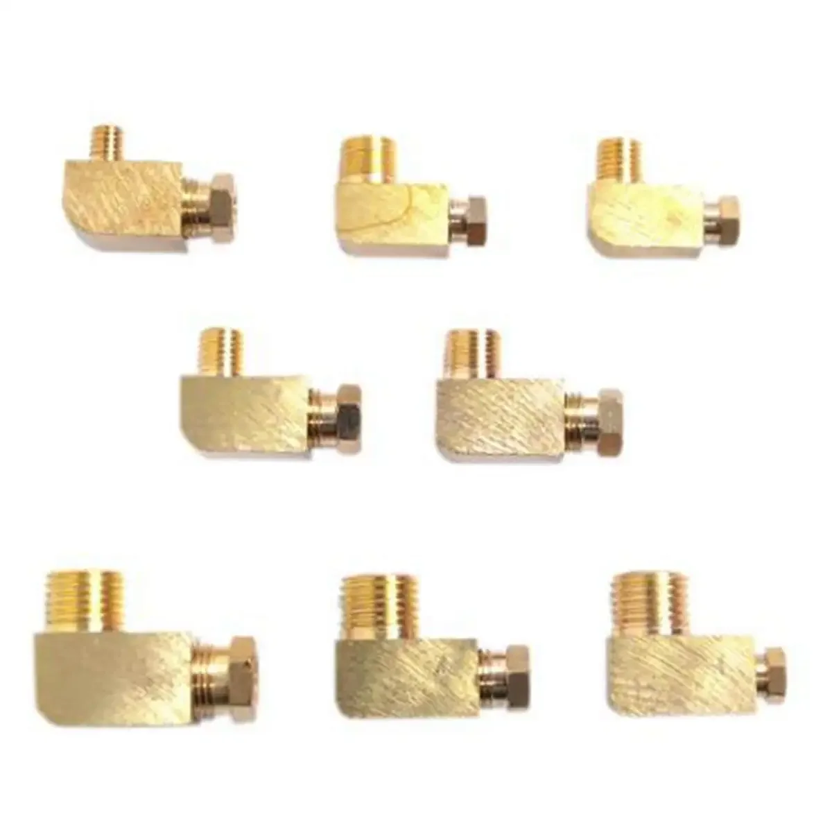 LOT5 M4 M5 M6 M8 M10 Metric 1/8' 1/4' BSPP Male X Fit Tube O.D 4/6/8/10mm Elbow Pipe Fittings Machine Oil Filter Canister