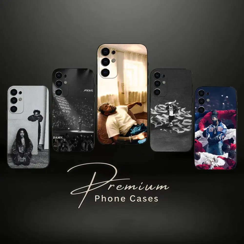 

K-kendrick L-Lamar Phone Case For Samsung S25,S24,S21,S22,S23,S30,Ultra,S20,Plus,Fe,Lite,Soft Black Cover