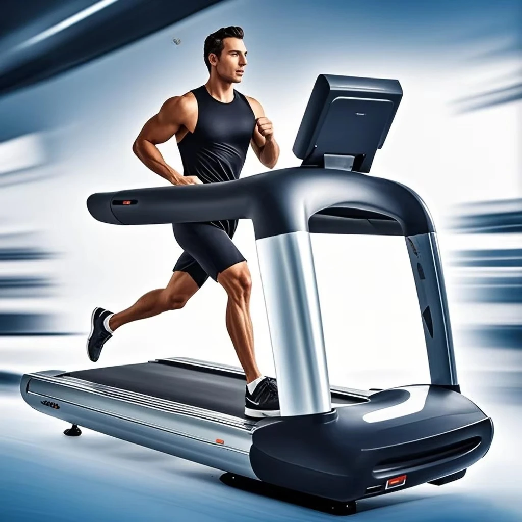 

Electric Motorized Sports Training Treadmill for Men Home Gym Equipment by Top Fitness Suppliers