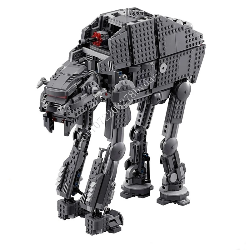 

1376PCS Heavy Walker AT Space War Military MOC SpaceShip Battle Puzzles Assembly Holiday Christmas Birthday Toy Gift for Kid Age