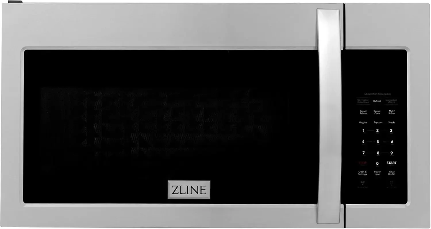 

ZLINE Over the Range Convection Microwave Oven in Stainless Steel with Modern Handle and Sensor Cooking