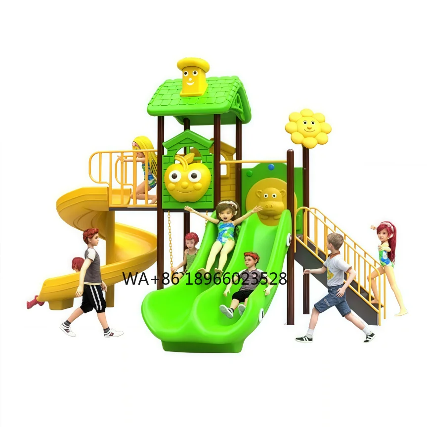 

Amusement Park Facilities Play House Theme Park Kids Commercial Playground Equipment Outdoor