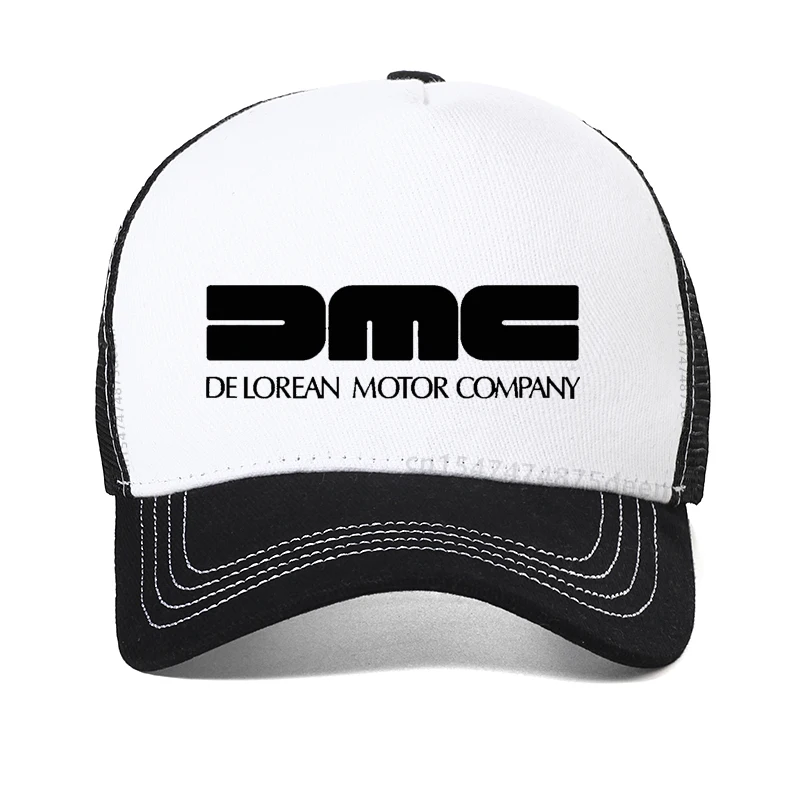 classic movie Back To The Future baseball cap Delorean Motor Company hat summer cool Mesh adjustable Snapback hats