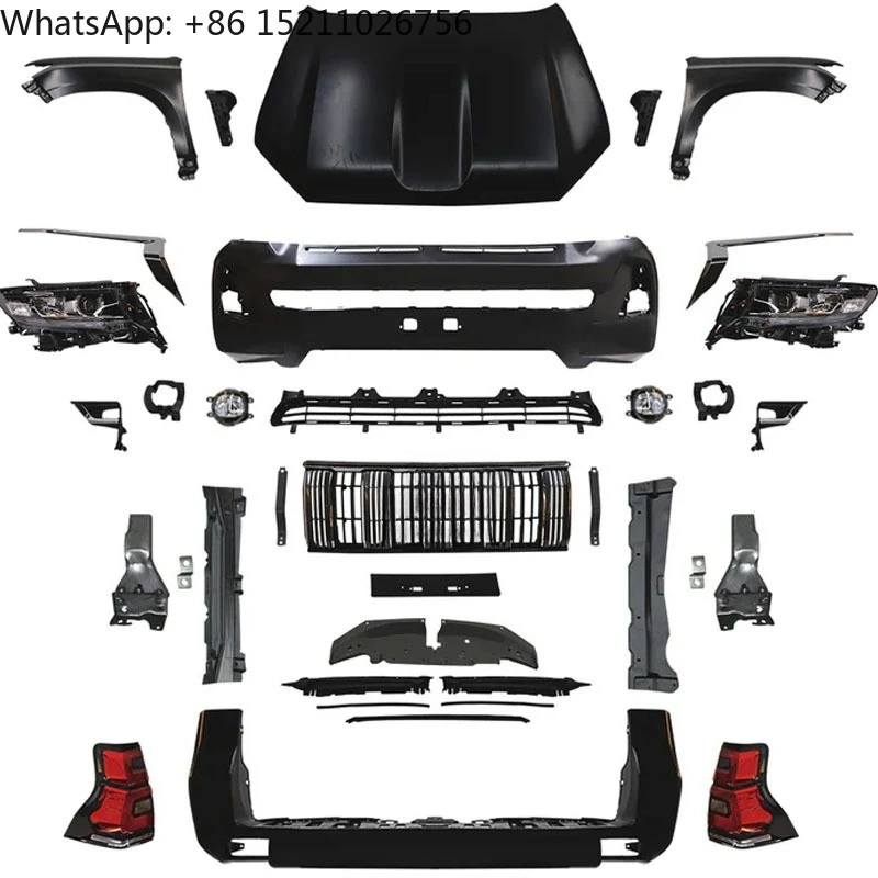 Wholesale Facelift Conversion BODY KIT for PRADO 2010-2017 UPGRADE to 2018