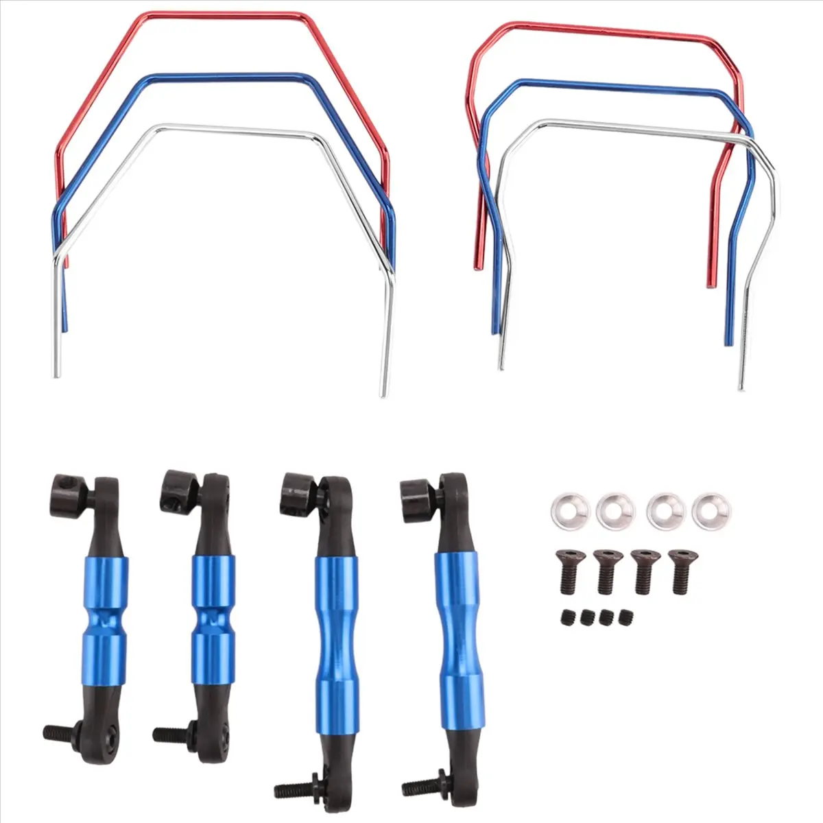 New Arrival Front and Rear Sway Bar Kit SLF311 for Slash Stampede RC Car Upgrade Parts