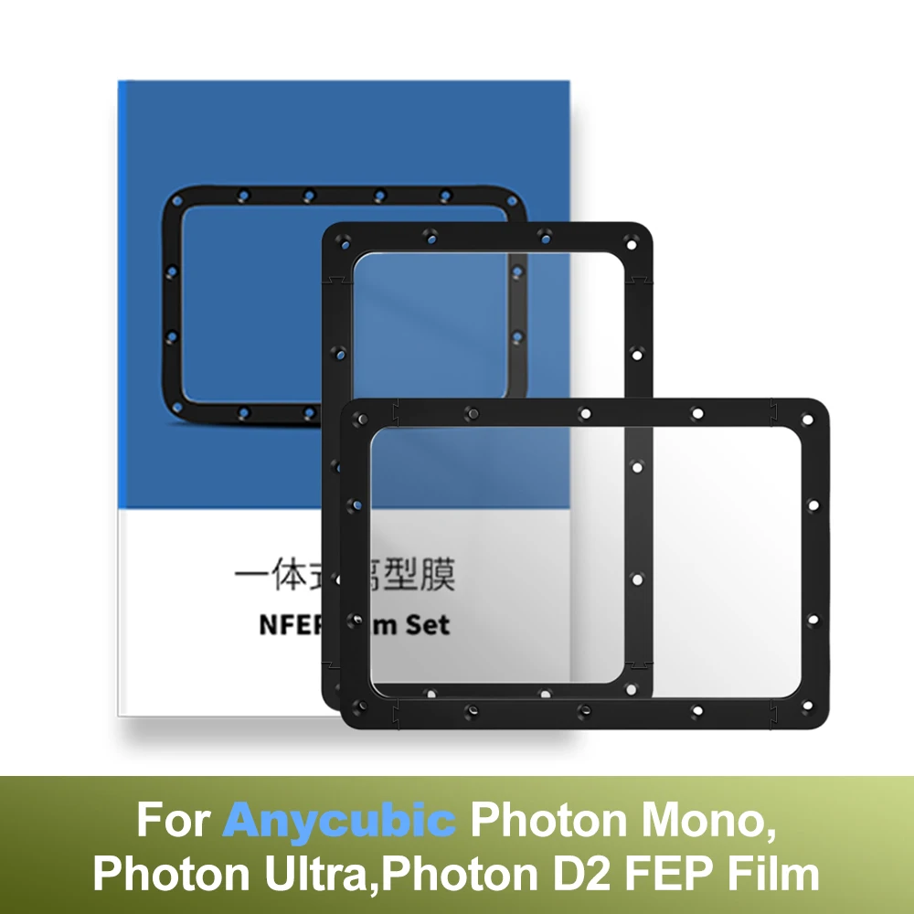 

Пленка Photon D2 FEP, смола Vat FEP, аксессуары для 3D-принтеров Anycubic Photon Mono, Paton Ultra, Paton D2 UV DLP LCD Resin