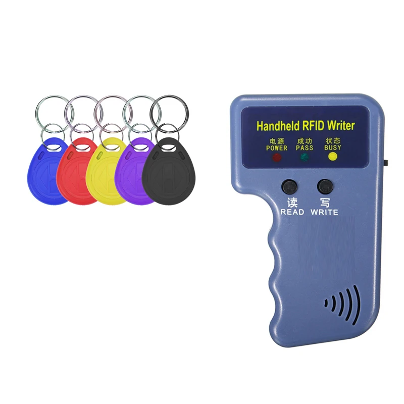 5YOA Handheld 125 KHz EM4100 TK4100 RFID Copier Schrijver Duplicator Programmeur Lezer EM4305 T5577 Herschrijfbare ID Keyfobs Tags - afbeelding 1