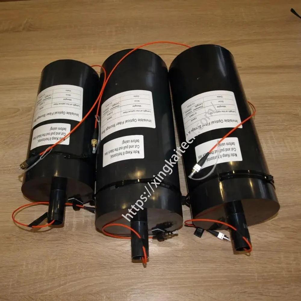 Anti-Interference Fpv 2-10km Optical Fiber Canister with 0.3mm Invisible Fiber Spool for Fpv Drone Communication