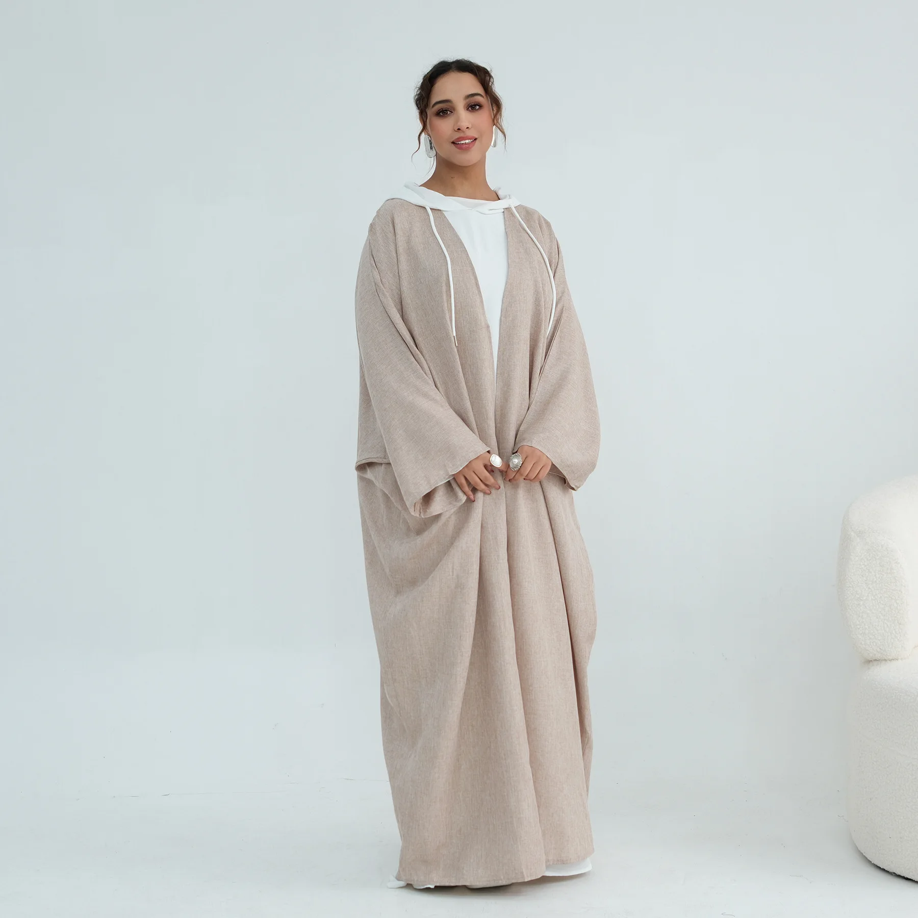 Muslim Women Dress Open Abaya Caftan Eid Cardigan Dresses Long Robe Dubai Ramadan Vestidos Islam Kaftan Morocco Jalabiya 2026