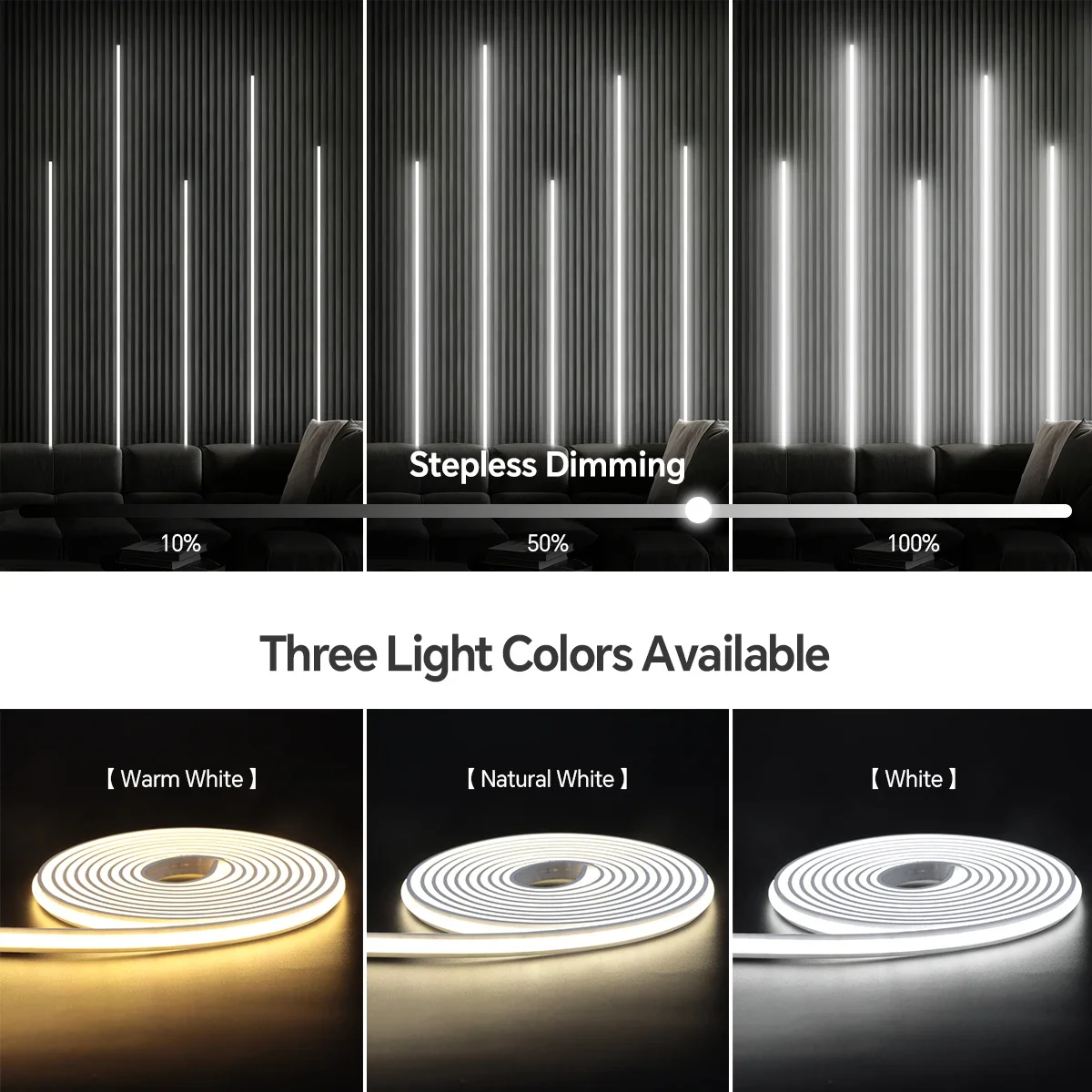Zigbee Smart Neon COB LED Stri - Smart Home Youtube recension och pris