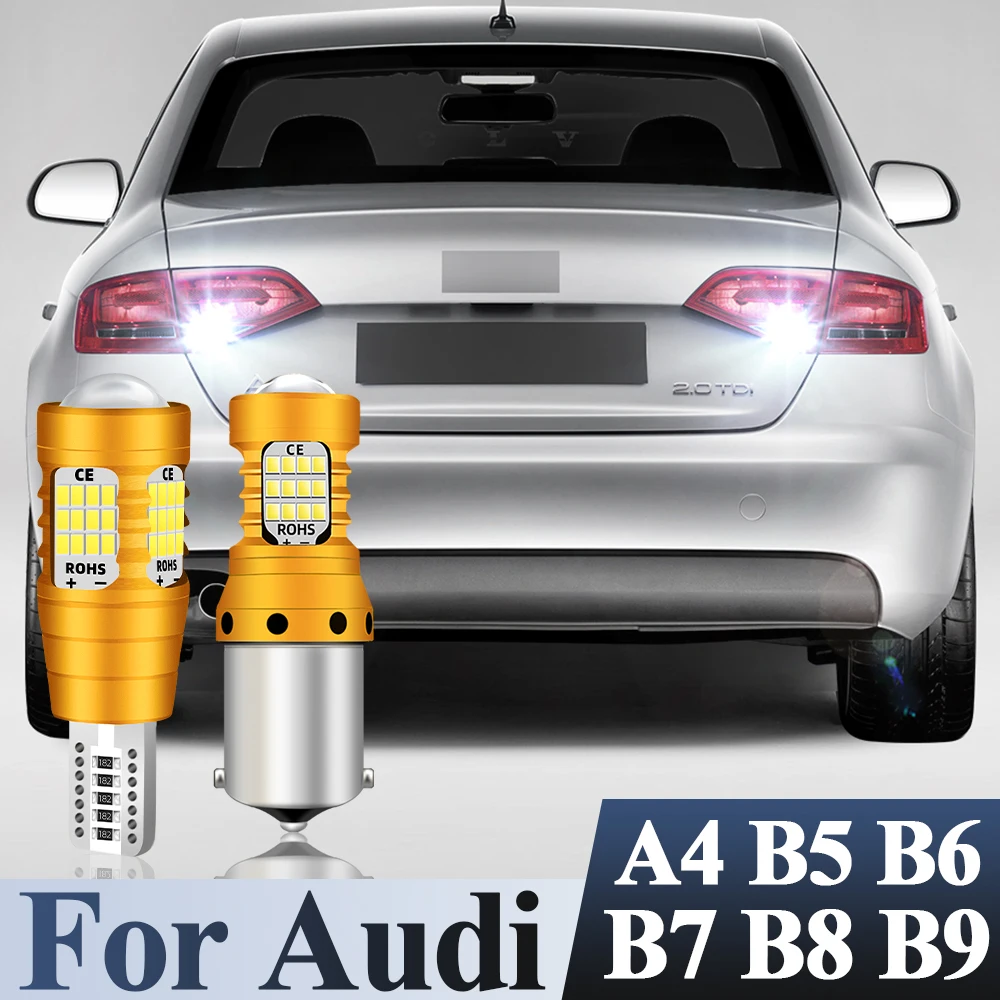 

Для Audi A4 B9 B8 B7 B5 B6 Allroad Avant светодиодный фонарь заднего хода, резервная лампа 1994-2023 2012 2013 2014 2015 2016 2019