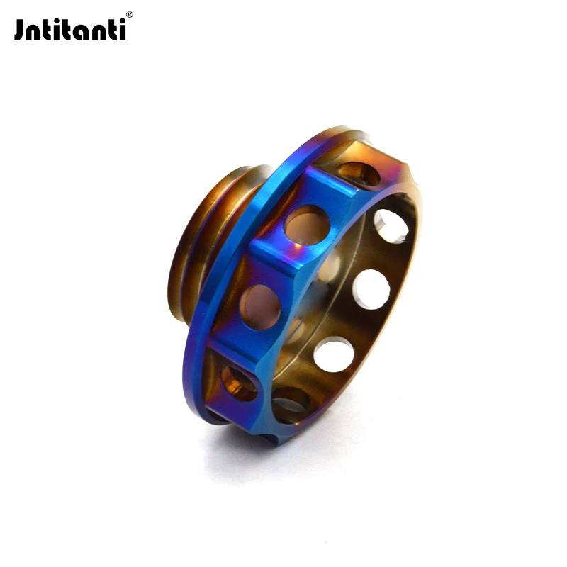 Jntitanti modification oil cap universal gasoline cap Engine oil filler cap for Toyota Honda Subaru Mitsubishi etc