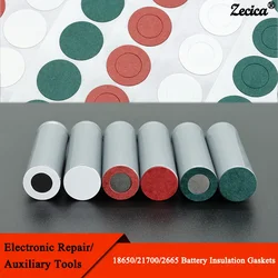 18650 21700 26650 batteria agli ioni di litio isolamento guarnizione Pack cella orzo colla di carta adesiva elettrodi di pesce cuscinetti isolati