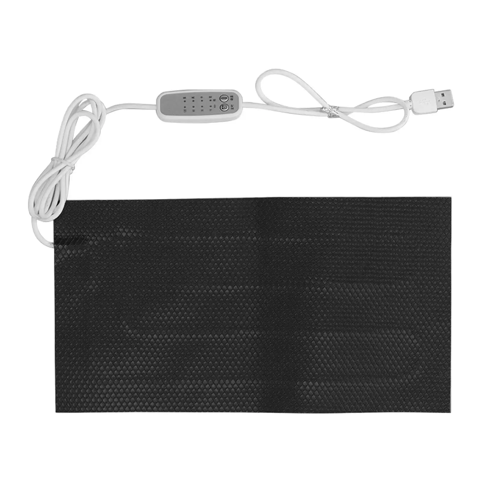 USB Heating Pad - Waterproof Electric Cloth Heater with 4 Temperature Settings for Hiking & Outdoor Use