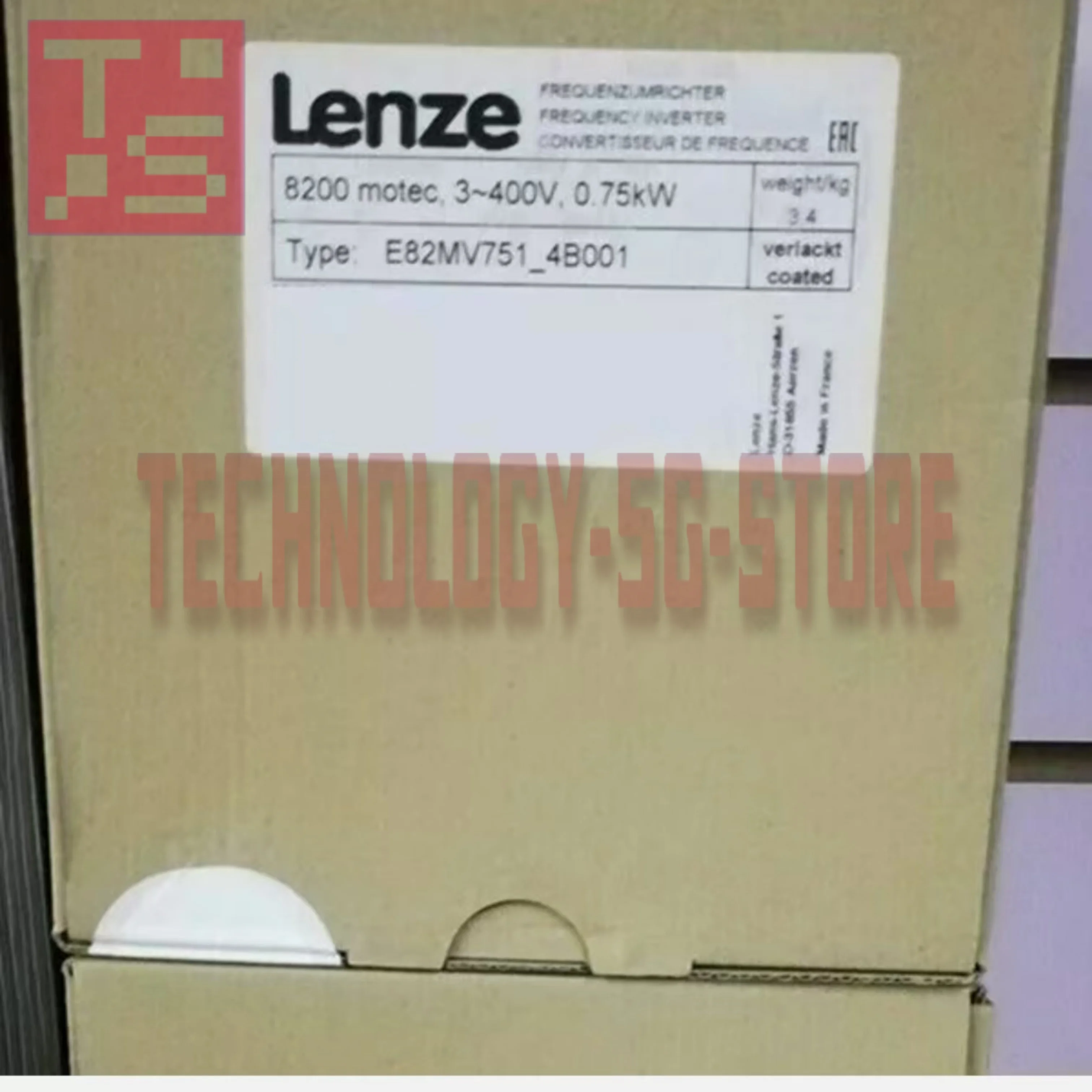 

E82MV751-4B001 E82MV751-4B151 VFD new in box