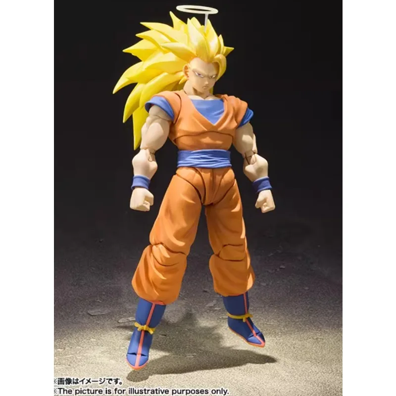 In Stock Bandai S.H. Figuarts Super Saiyan 3 Goku Dragon Ball Z 2.0 Action Figure Collectible Toy Gift view 2