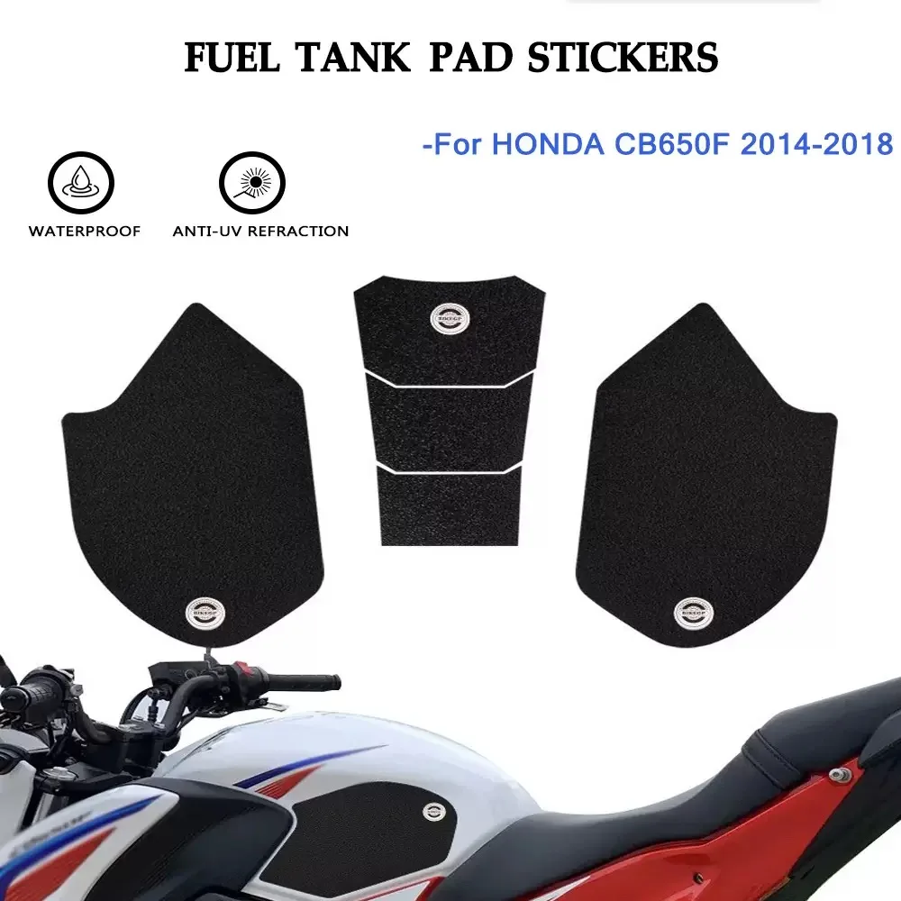 For Honda CB650F 2014-2018 Non-Slip Tank Traction Side Pad Motorcycle Sticker Protective Decal