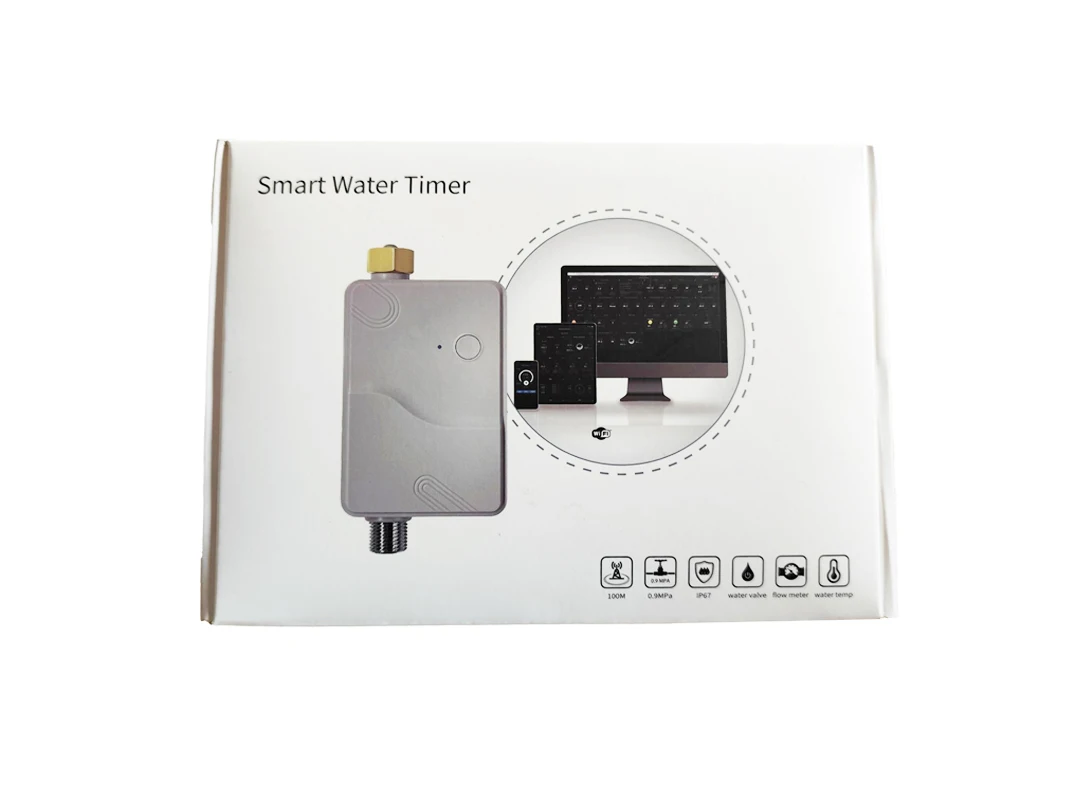 Misol WittFlow Smart Water Sprinkler Timers with WiFi Hub, water valve,  WFC01