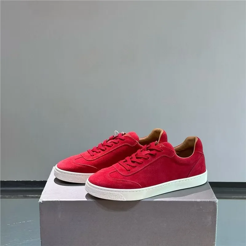 

Four Seasons Genuine Leather Vulcanize Walking Shoes All-match Male Tenis Masculino Sneakers Classic Trendy Mens Casual Shoes 17