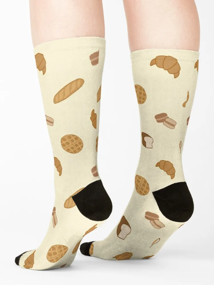 snack time Socks professional running sheer with print tennis Luxury Woman Socks Men's