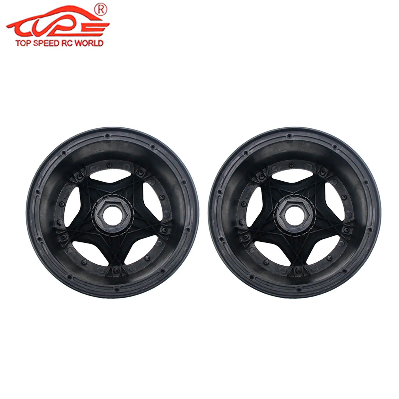 170x60/80mm Tire Front or Rear Five Star Wheel Hub for 1/5 Rc Gas Car Hpi Rofun Rovan Kingmotor Baja 5b Ss Buggy Truck Parts