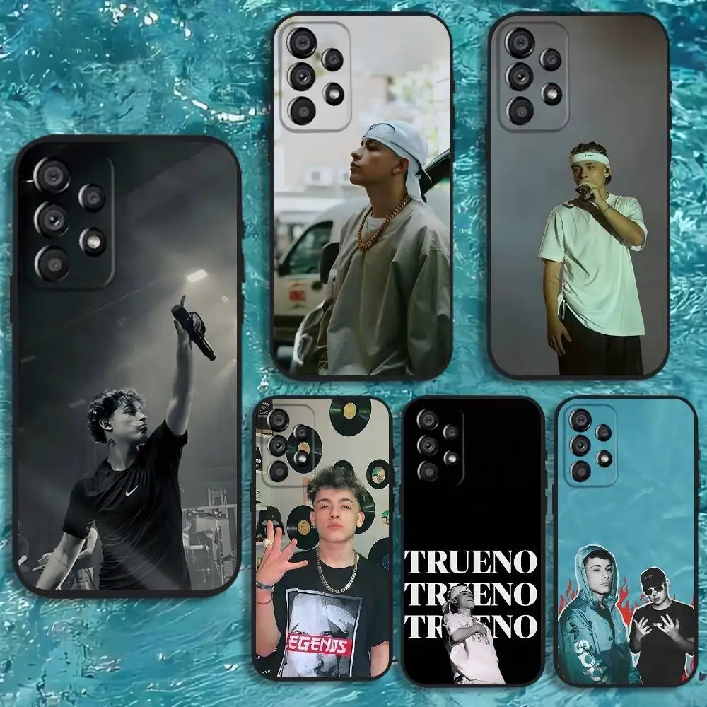 

T-Trueno Rappe Phone Case For Samsung Galaxy A20,A21s,A22,A31,A32,A52,A53,A72,73,A80 Soft Black Cover