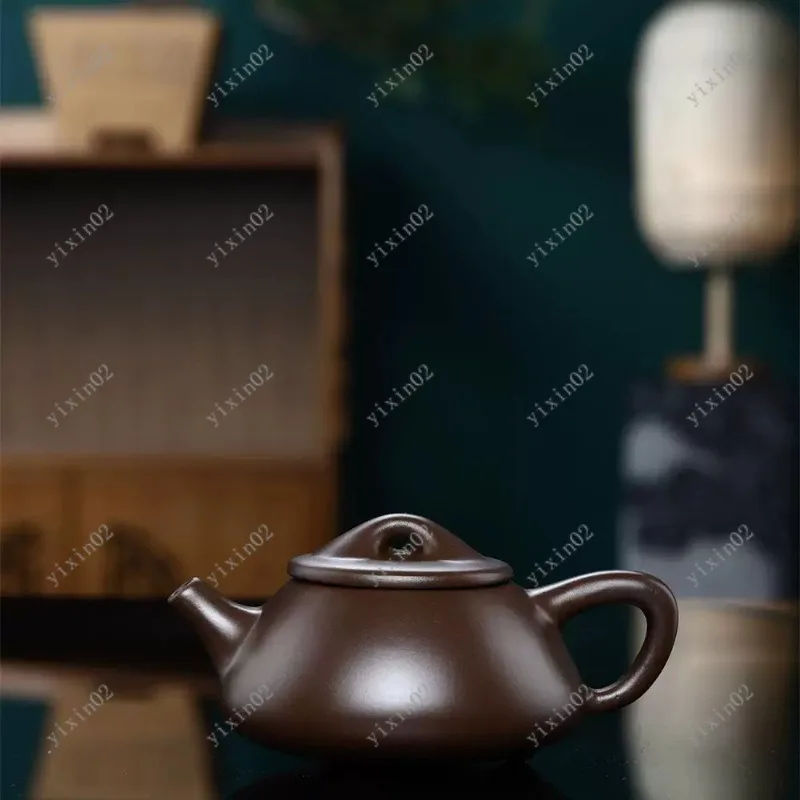 Traditional Shi Piao Zisha Teapot Handmade Brewing Pot Household Chinese Tea Ceremony Teaware