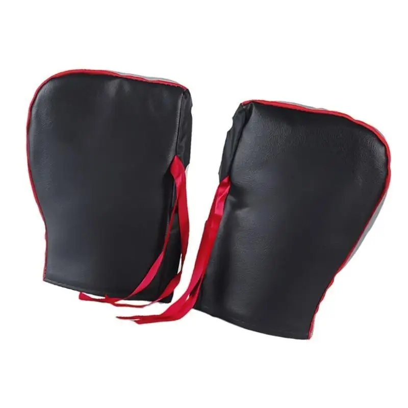 

02DE Motorcycle Handlebar Muffs Windproof Handle Grip Gauntlets Hand Muffs for Scooter ATV Motorbike Thicken Handlebar Gloves