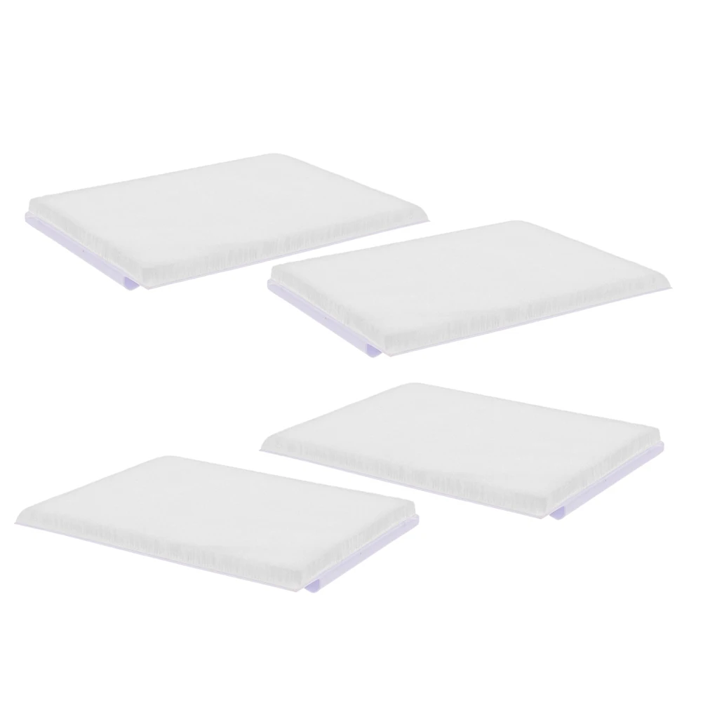 Almohadilla de repuesto para herramientas de pintura de bordes, 4 Uds., para techos de pared, zócalo, almohadillas de repuesto, flexibles, duraderas, uso prolongado