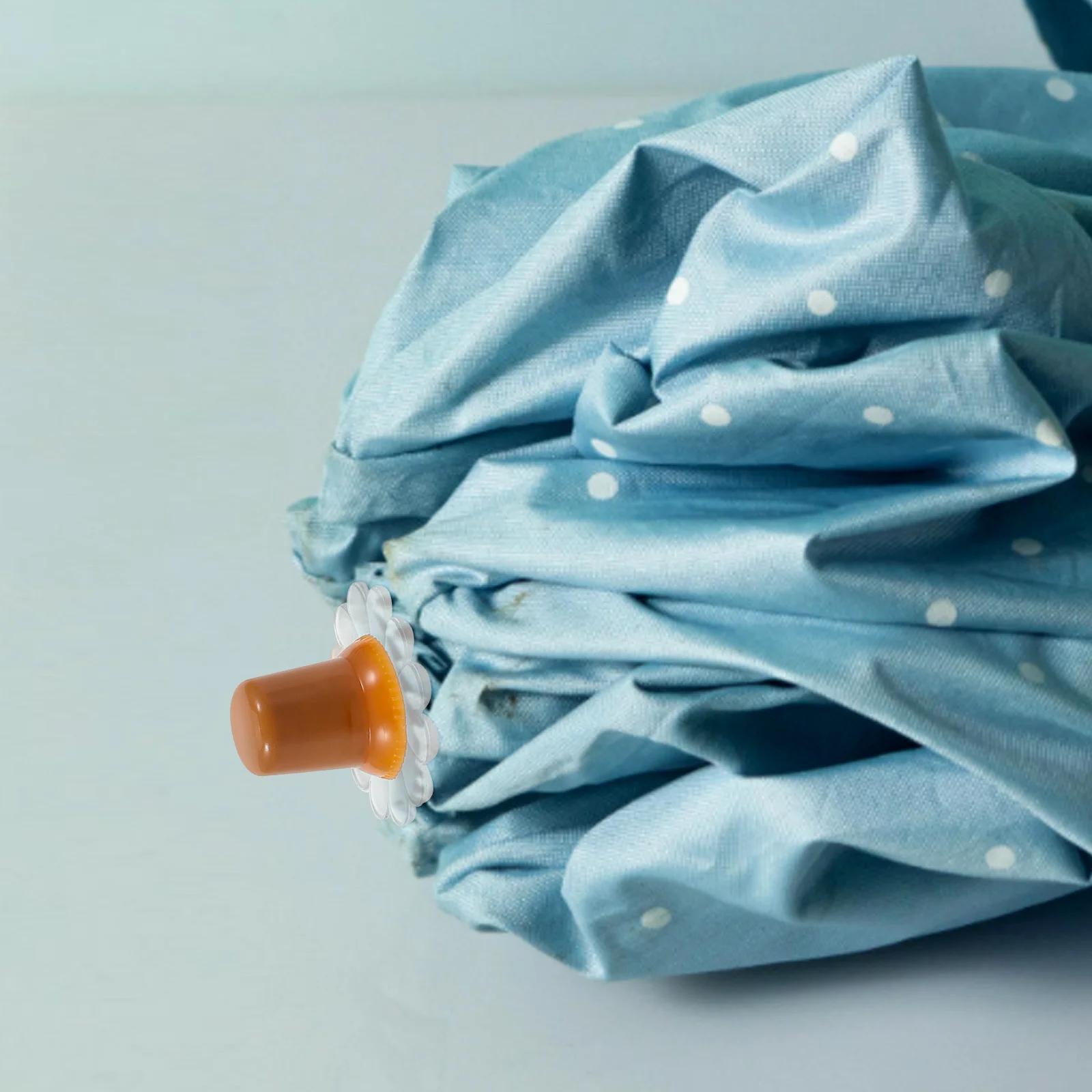 

2 set Umbrella Tops Covers Plastic Replacement Tips Durable Lightweight Wear-Resistant Easy Install Protector For Rain Sun