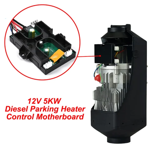 Imagen 2 del producto Accesorios para calentador de estacionamiento, placa base, pantalla LCD, piezas de repuesto de Control remoto para camión, Kit de accesorios para calentador diésel de aire