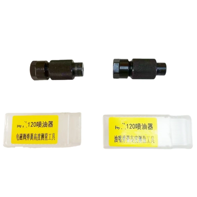 Boquilla de inyector diésel Common Rail 0445 120, válvula solenoide de altura de resorte, asiento de herramienta de medición de altura de resorte para Bosch