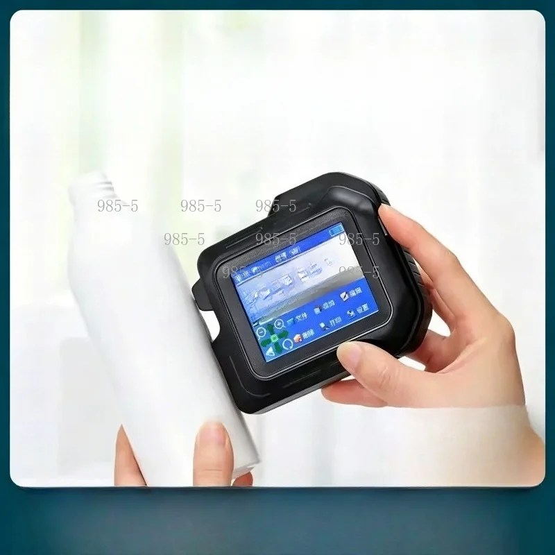 Production Date Marking Mini Handheld Coding Printer, Intelligent Coding Device for Plastic Bags, Bottle Caps and Cans
