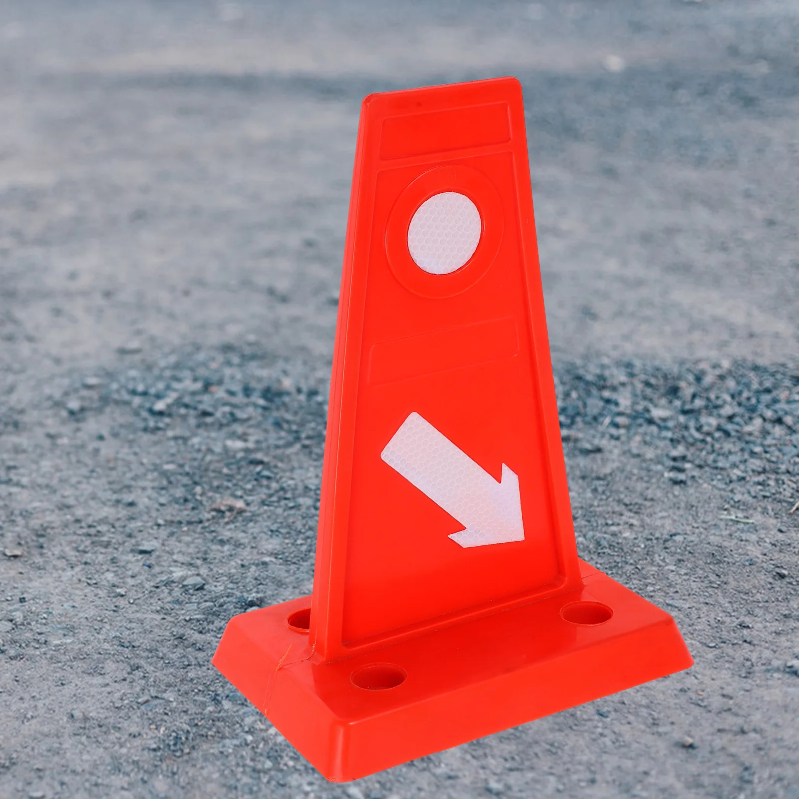 

TPU Road Warning Signs Reflective Traffic Cone Garage Outdoor Entrance Car High Speed Cones Rain Wear Resistant Easy