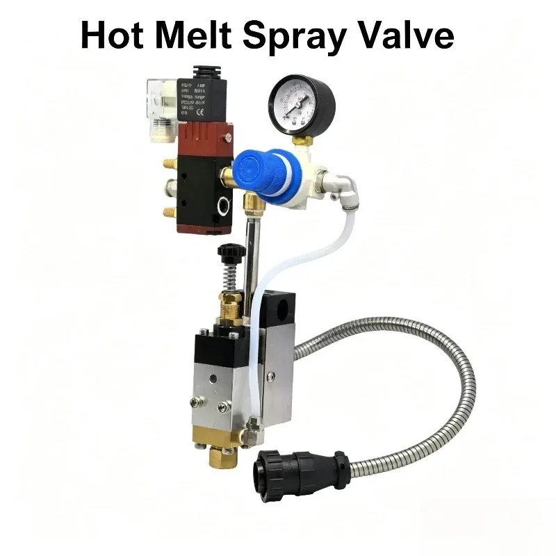 Automatic Tapping Robot Manipulation Glue Head Precise Dispensing Spray Equipment For Express Bag Packaging Wood Board