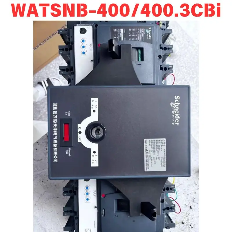 

Used WATSNB-400/400.3CBi Schneider dual power controller Functional test OK Fast Shipping