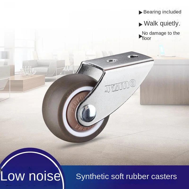 4-Pack Fixed Side-Mount Casters 1