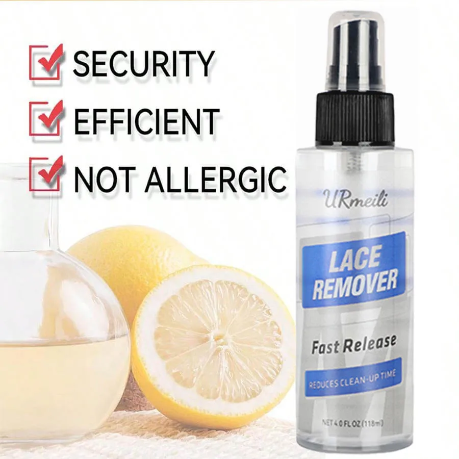 Spray per rimozione estensioni dei capelli e nastro adesivo: formula ad azione rapida, delicata e non grassa per una facile pulizia