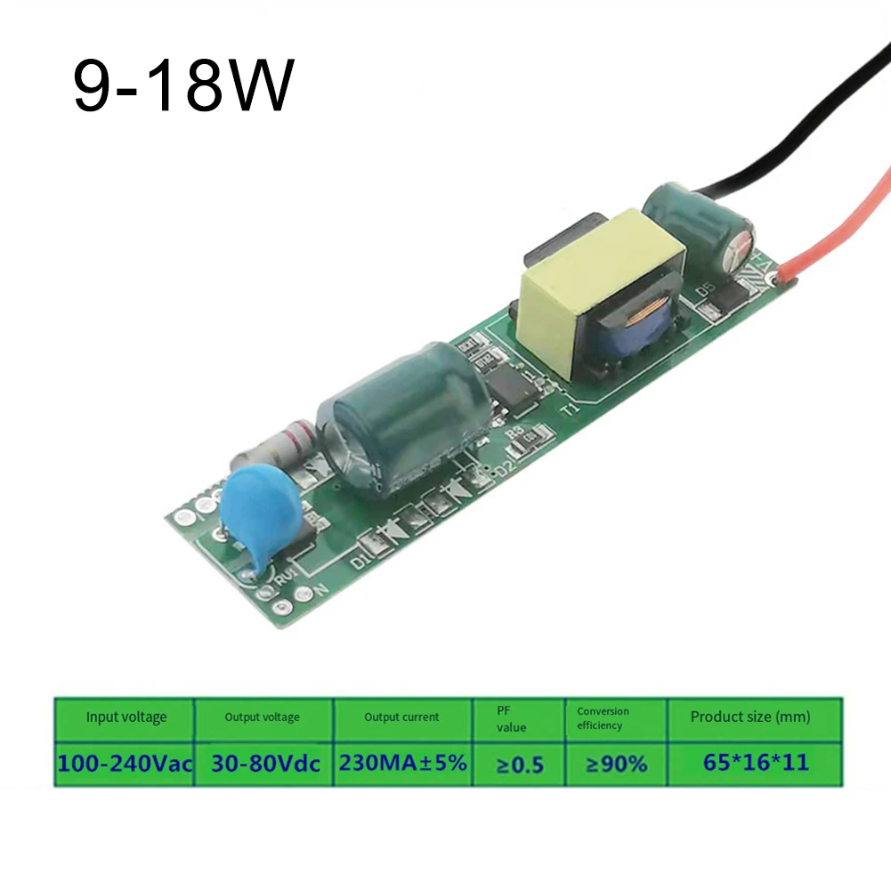 Robustly Constructed LED Transformer Compatible with a Range of Applications Featuring Short Circuit Safety Enhancements