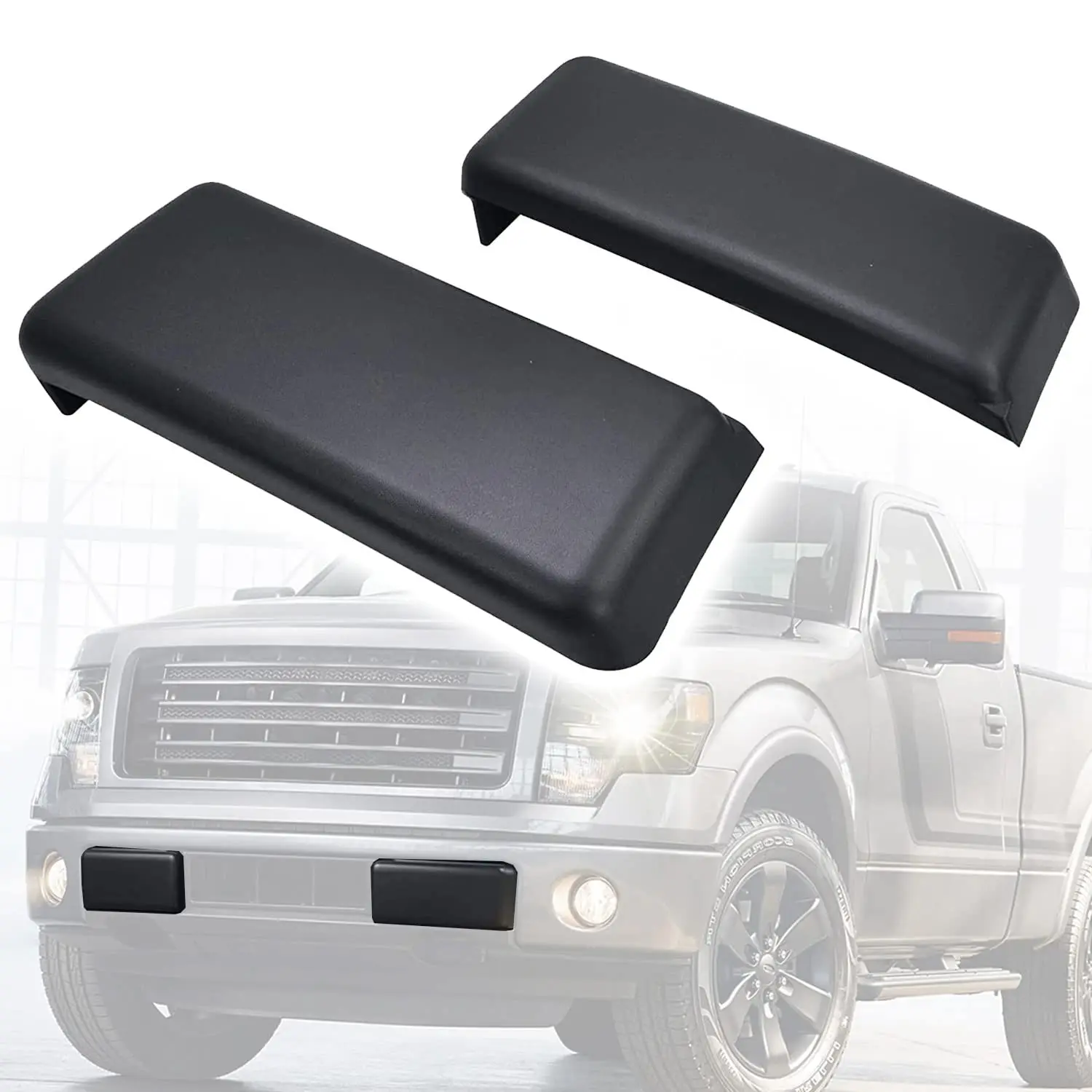 

Передний бампер 09-14, совместимый с Ford F-150, передний бампер, обшивка, боковой и боковой передний бампер, защитные крышки