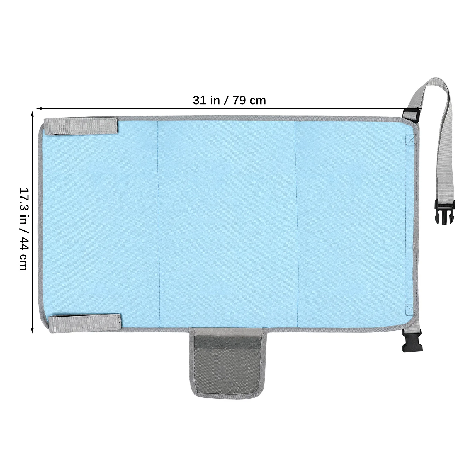 유아용 비행기 좌석 해먹 조절 가능한 높이 여행용 침대 좌석 확장 발받침대 휴대용 비행기 여행용 어린이용