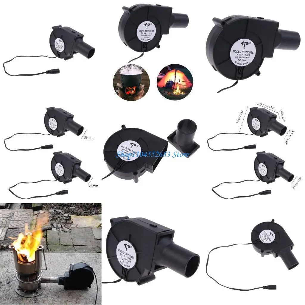 

Y6GD 12 В 1,88 А 4500 об/мин 5,5x2,1 мм Вентилятор для барбекю Вентилятор для барбекю Приготовление пищи Кухня Гриль Помощь